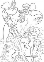 coloring page Ariel, The Little Mermaid